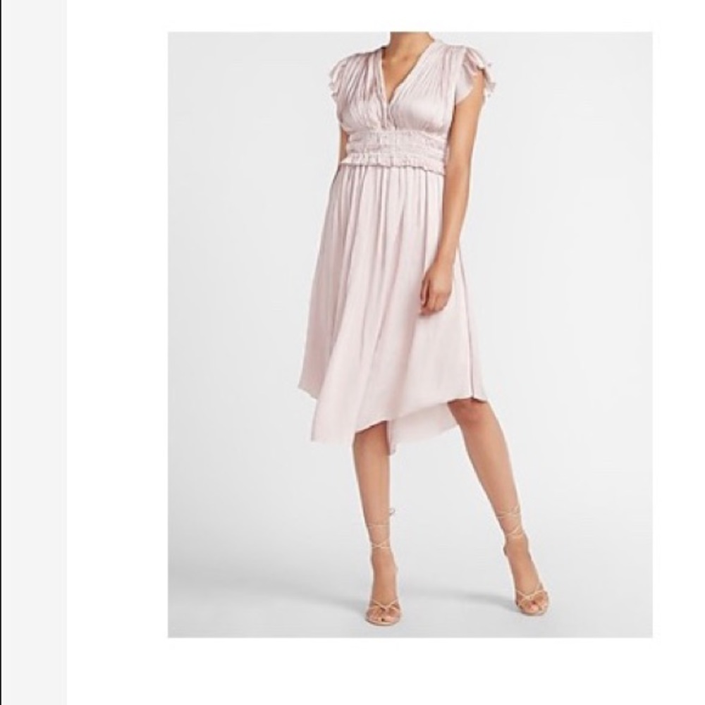 Satin Midi Dress
